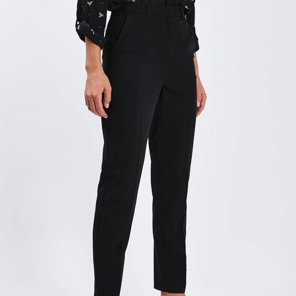 Topshop Pants - TopShop | Black Straight Leg Work/Basic Pants
